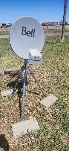 Bell Satellite with Stand