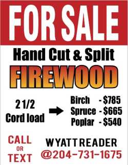 Firewood for sale