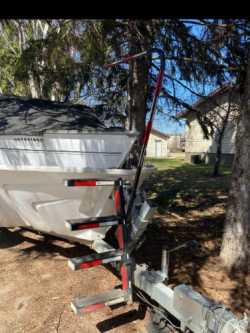 Custom made trailer steps