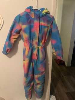 One piece snowsuit 