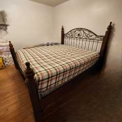 King size bed frame 