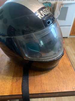 Snow mobile helmet