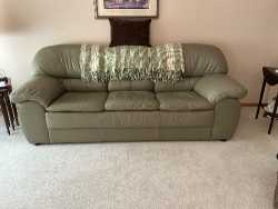 Leather sofa