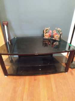 Glass TV Stand