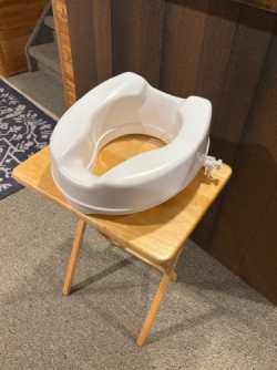 Toilet Seat Riser - $10