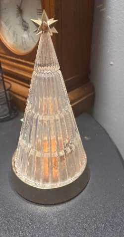 Glass Xmas decor 