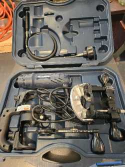 Spin Saw/AC rotary trim cutter with hardcase (Mastercraft)