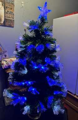 Fibre optic Xmas tree