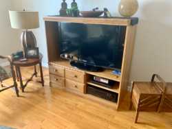 Oak Tv cabinet