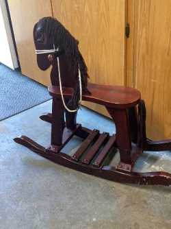 Wooden Rocking Horse