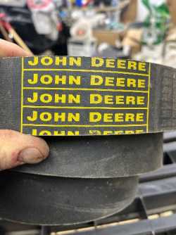 JD feed accelerator belt