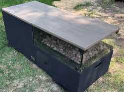 Canvas Fire Table