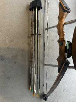 Compound Bow and arrows 