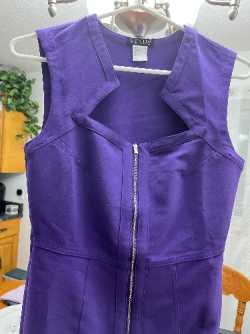 Purple dress