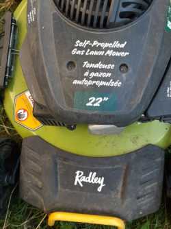 Push mower repair