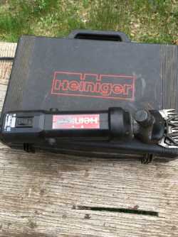Heiniger sheep shears