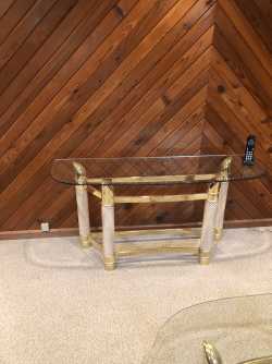 4pc living room table set