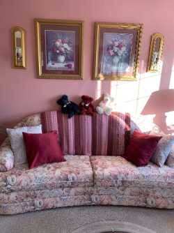 Sofa and love seat set