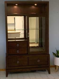 Display/China Cabinet. 