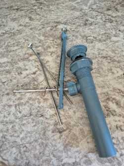 Bathroom sink drain