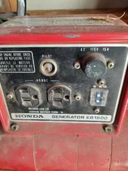 Honda 1500W Generator 