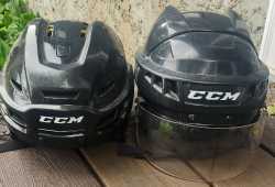 2 Bauer Helmets