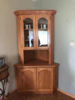 Oak China Cabinet