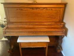 Upright Grand Piano