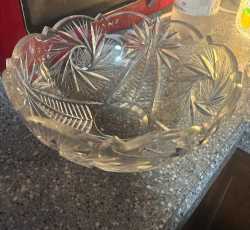 24% Crystal bowl 