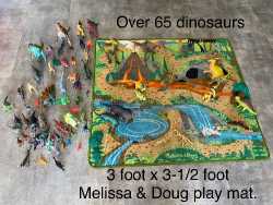 Dinosaurs and play mat