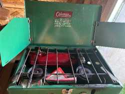 Vintage camping stove