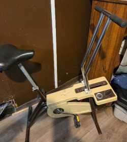 Vintage exercise bike